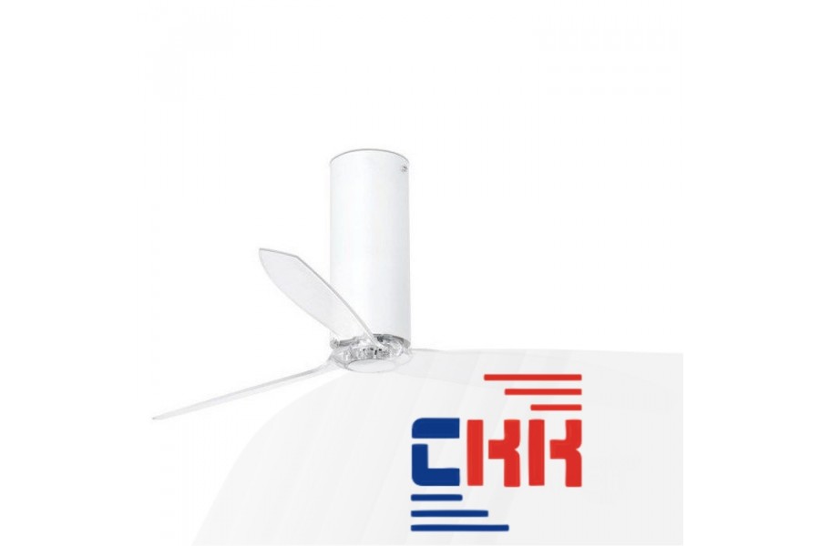 Faro Tube Fan Shiny White (32033)